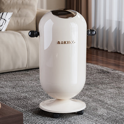 Premium Touch-Free Trash Can, Large Capacity Waste Bin, Stainless Steel, for Living Room, Kitchen, Bathroom