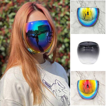 Full Face Protective Sunglasses Anti Spray Safety Goggles with Spherical Lens