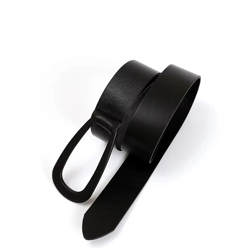 Genuine Leather Knot Style Adjustable Waist Belt