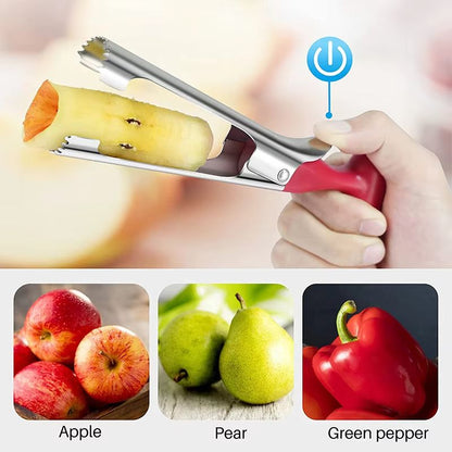 Premium Stainless Steel Apple Corer for Clean and Effortless Fruit Preparation