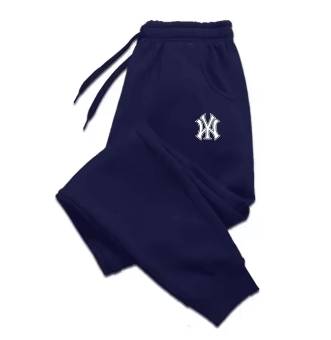 FlexWarm Mens Jogger Sweatpants Breathable Cotton Sports Pants