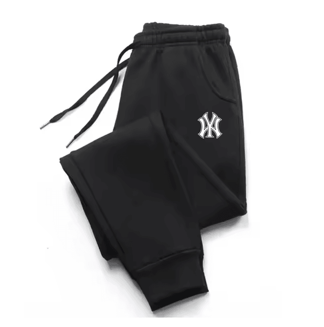 FlexWarm Mens Jogger Sweatpants Breathable Cotton Sports Pants
