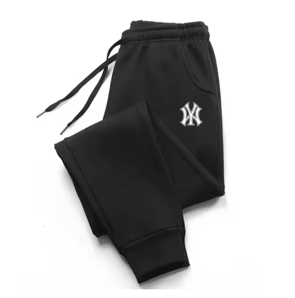 FlexWarm Mens Jogger Sweatpants Breathable Cotton Sports Pants
