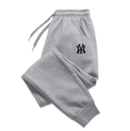 FlexWarm Mens Jogger Sweatpants Breathable Cotton Sports Pants