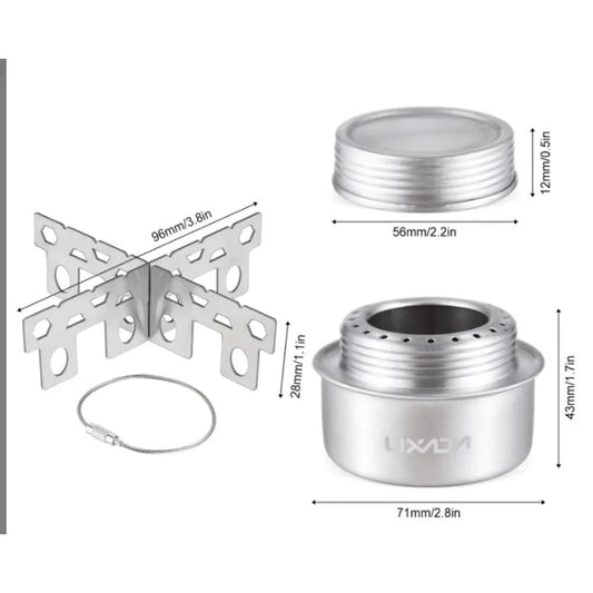 Portable Mini Alcohol Camping Stove