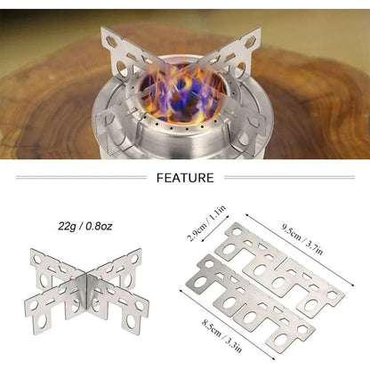 Portable Mini Alcohol Camping Stove