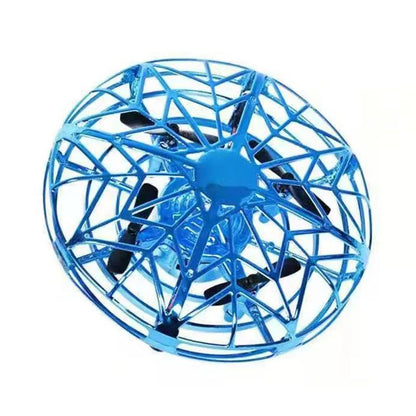 UFO Drone Toy for Kids - Durable & LED Night Flight
