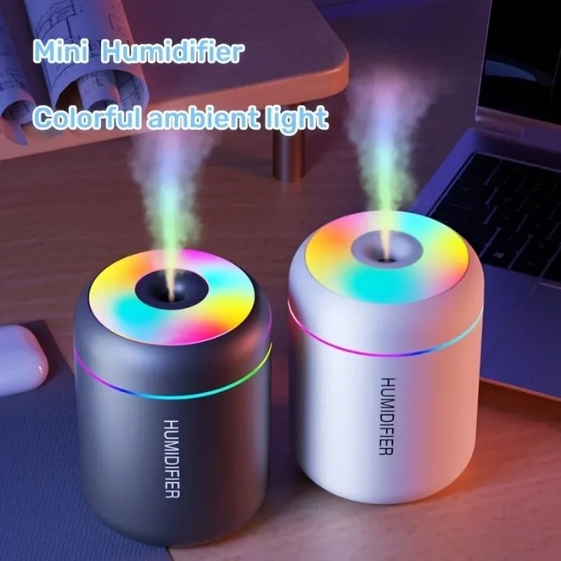 Portable Mini USB Air Humidifier Aroma Diffuser