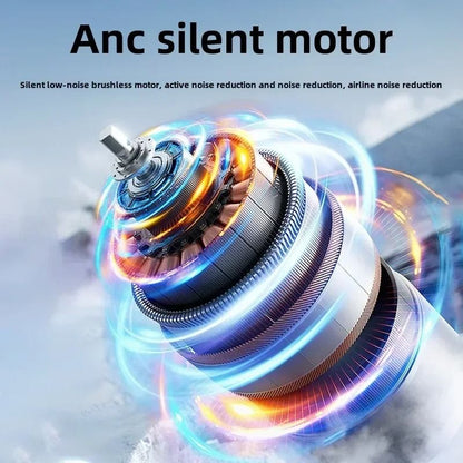 High Speed Handheld Cooling Fan with Ice Compress and LED Display