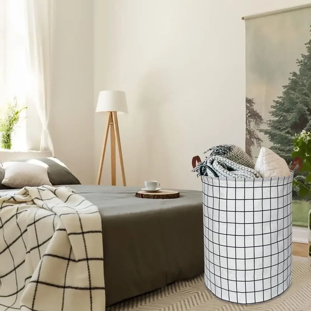 Portable Waterproof Laundry Basket for Clothes Toys and Storage