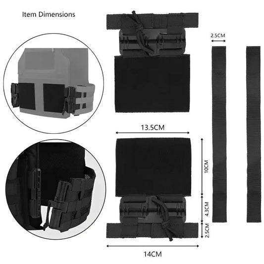 Tactical Vest Quick Release Buckle Set