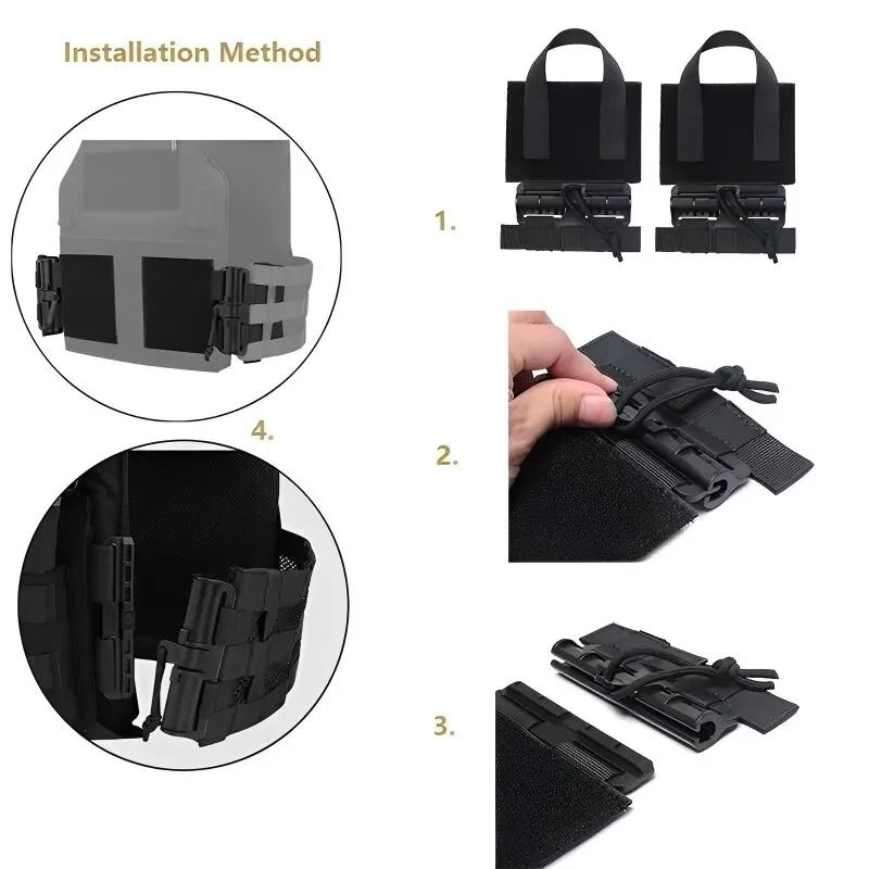 Tactical Vest Quick Release Buckle Set