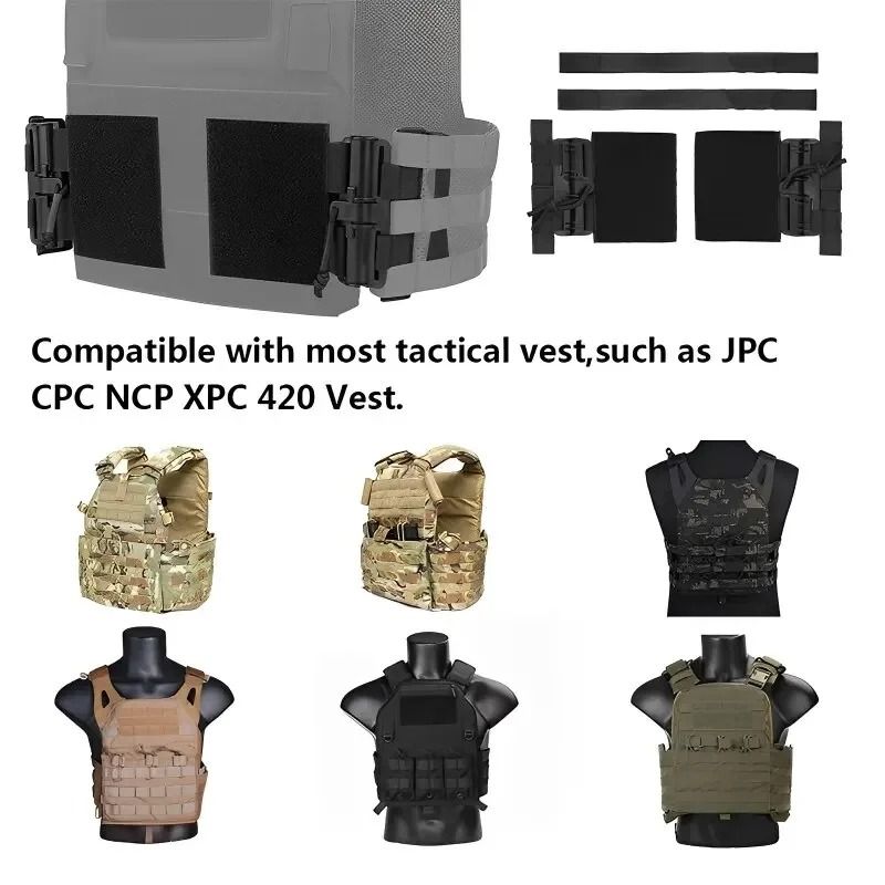 Tactical Vest Quick Release Buckle Set