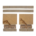 2pcs khaki