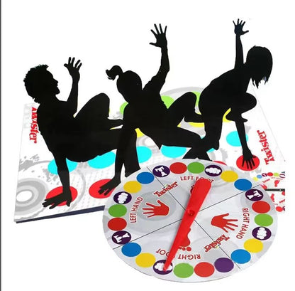 Active Indoor & Outdoor Party Fun Board Games for Kids, Adults, Family and Friends - Twist Body Games