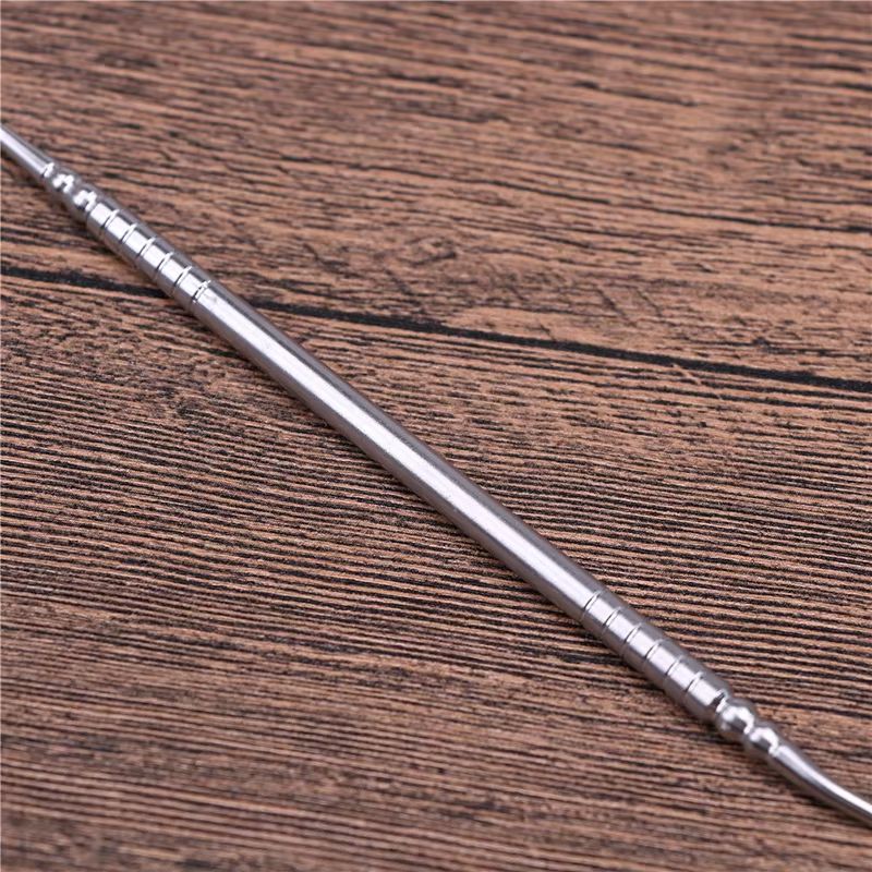 Stainless Steel Double End Dental Explorer Probe Professional Teeth Cleaning Tool