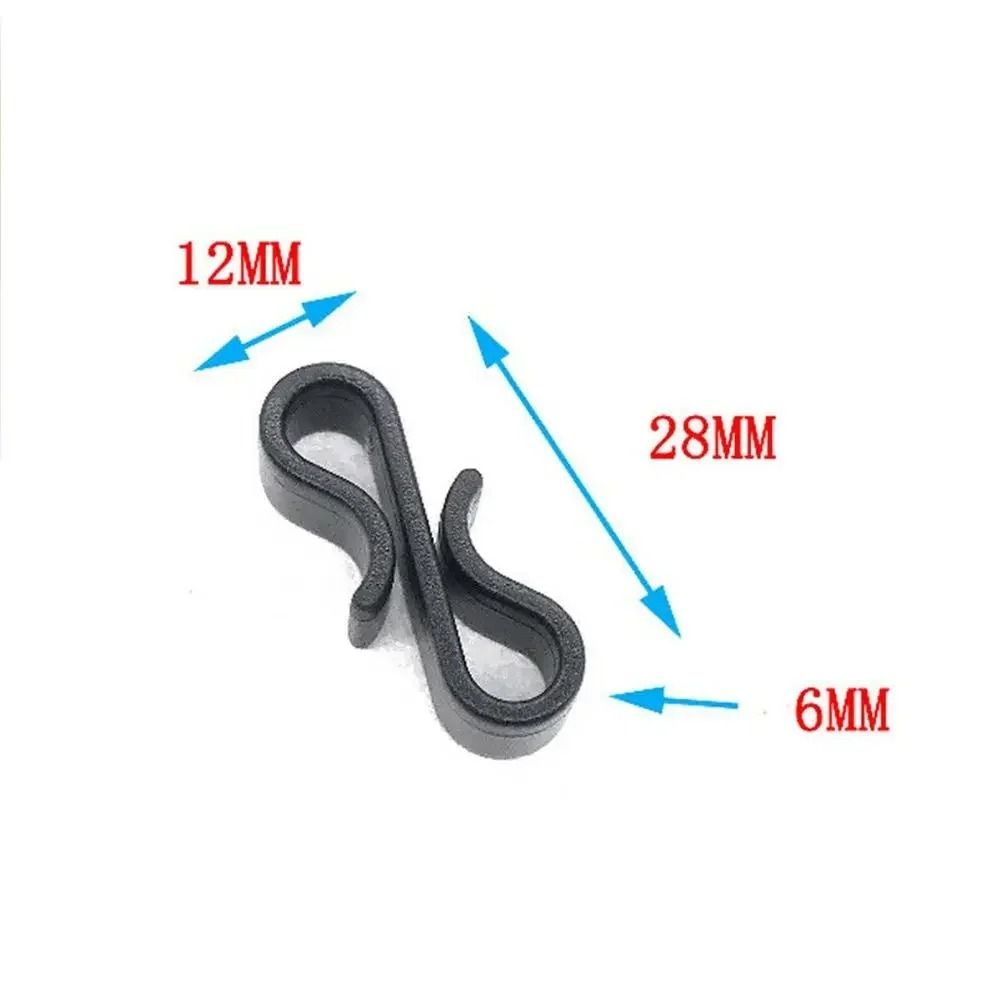 Heavy Duty S Shaped Gutter Hooks for Outdoor Lights and Decorations