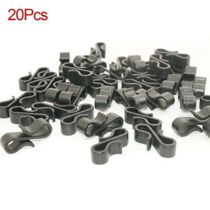 Heavy Duty S Shaped Gutter Hooks for Outdoor Lights and Decorations