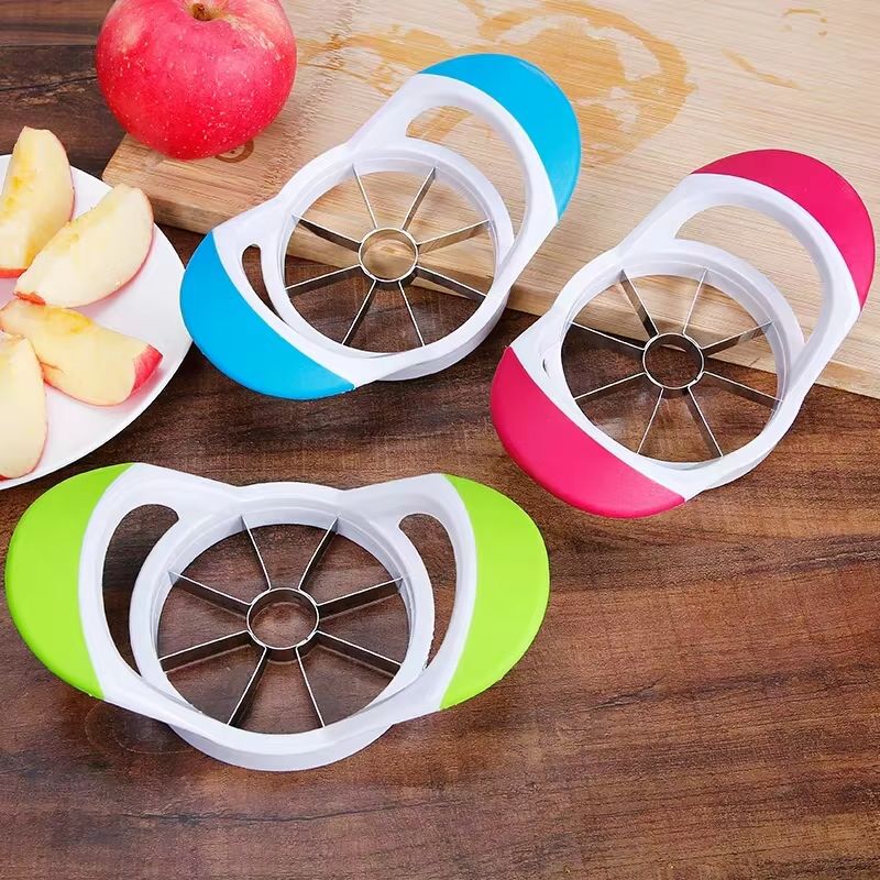 Stainless Steel Apple Corer Remover Fruit Core Cutter and Slicer Tool for Apples and Pears