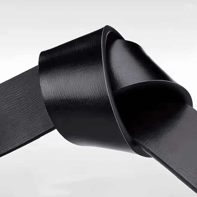 AutoLock Classic Mens PU Leather Belt Automatic Buckle Dress Belt