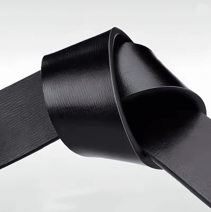 AutoLock Classic Mens PU Leather Belt Automatic Buckle Dress Belt