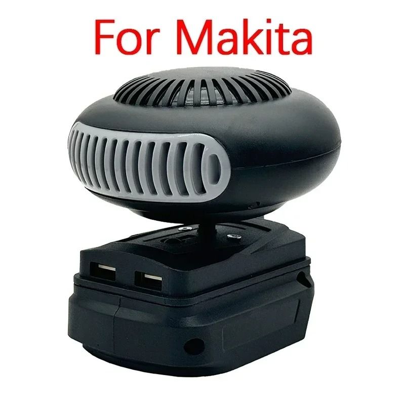 Portable Lithium Electric Power Warm Air Blower Fan Heater, Hot&Cold Dual Mode for Versatile Comfort