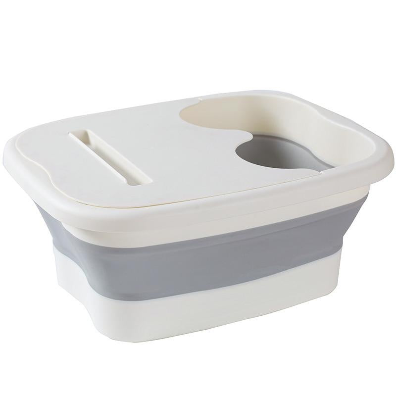 Foldable Footbath Massage Bucket, Household Spa Foot Bath Bucket, Folding Pedicure Soaking Basin Bathtub