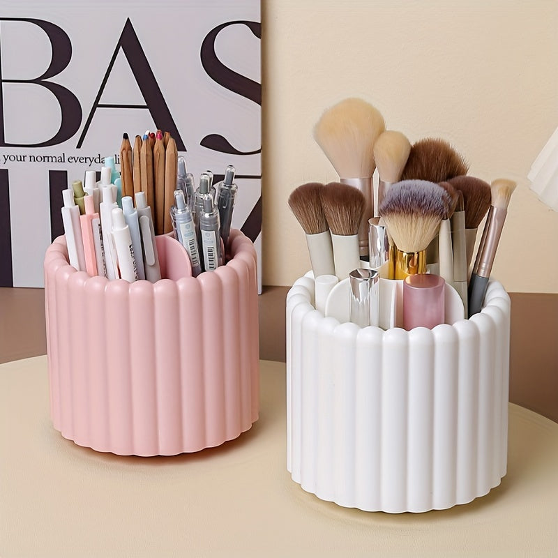 Desk Organizer Pen Holder, Modern Minimalist Space Saving Multi Functional Office Supplies