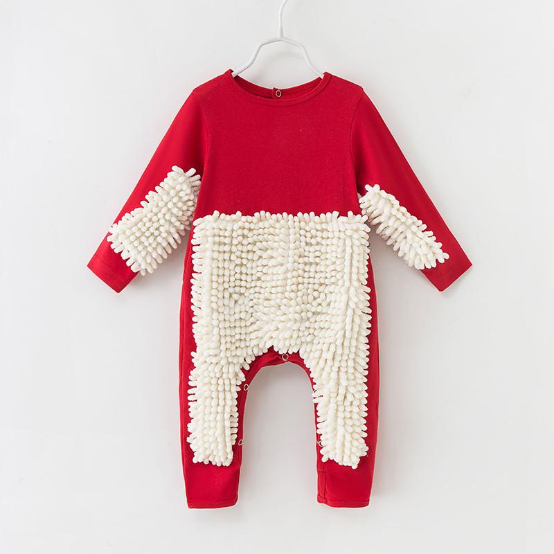 Adorably Funny Baby Mop Romper - Fun & Functional | Perfect Baby Shower Gift