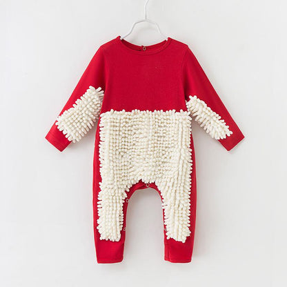 Adorably Funny Baby Mop Romper - Fun & Functional | Perfect Baby Shower Gift