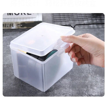 Multi-purpose Clear Storage Case, Rectangular Shape Box for Storing Jewelry, Headband Holder, Small Thing Container