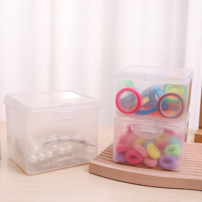 Multi-purpose Clear Storage Case, Rectangular Shape Box for Storing Jewelry, Headband Holder, Small Thing Container