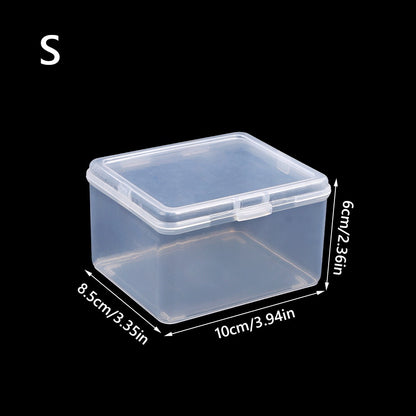 Multi-purpose Clear Storage Case, Rectangular Shape Box for Storing Jewelry, Headband Holder, Small Thing Container