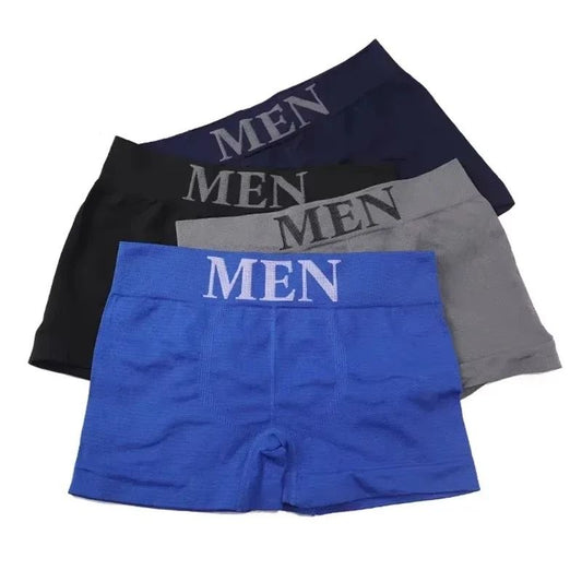 5 Pack Mens High Elastic Boxer Briefs – Lightweight Breathable Comfort Fit