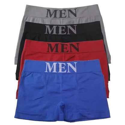 5 Pack Mens High Elastic Boxer Briefs – Lightweight Breathable Comfort Fit