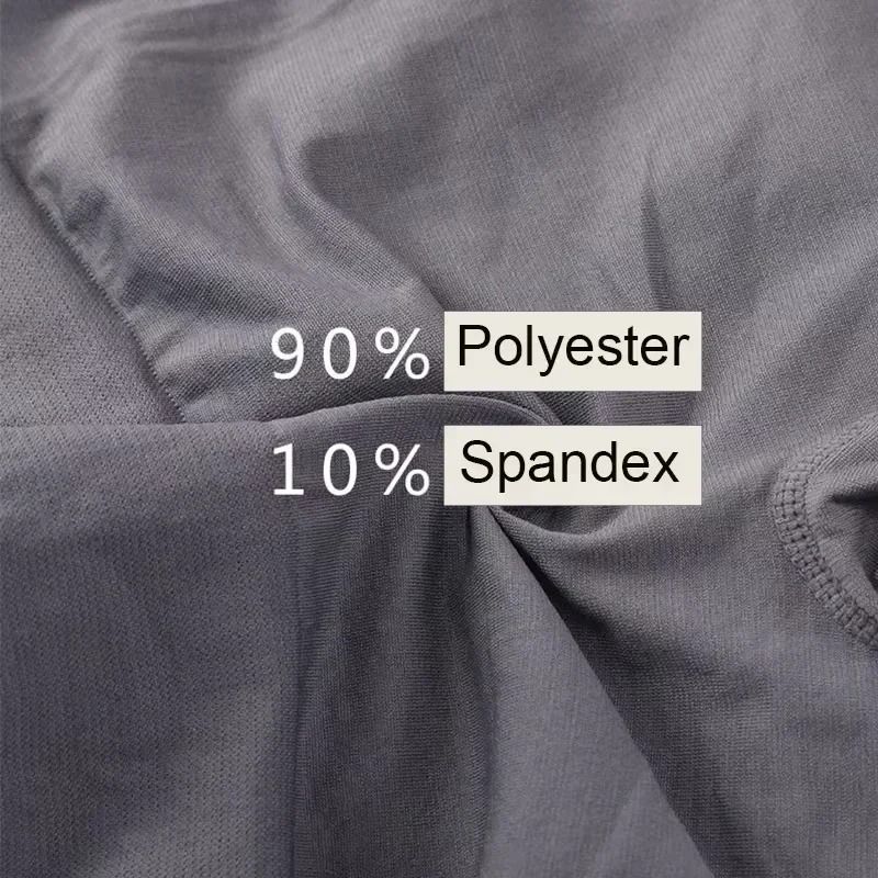 5 Pack Mens High Elastic Boxer Briefs – Lightweight Breathable Comfort Fit