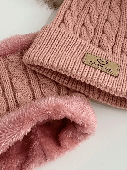 WarmNest Kids Winter Hat Scarf Gloves Set Cozy Cold Weather Accessories