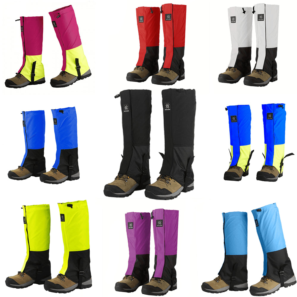 Outdoor Waterproof Leg Gaiter, Mountaineering Snow Cover for Hiking, Snow Village Leg Cover for Snow and Sand Prevention