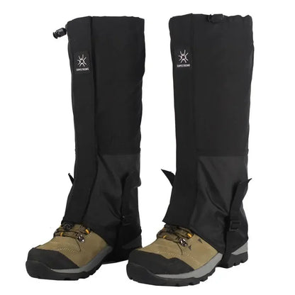 Outdoor Waterproof Leg Gaiter, Mountaineering Snow Cover for Hiking, Snow Village Leg Cover for Snow and Sand Prevention