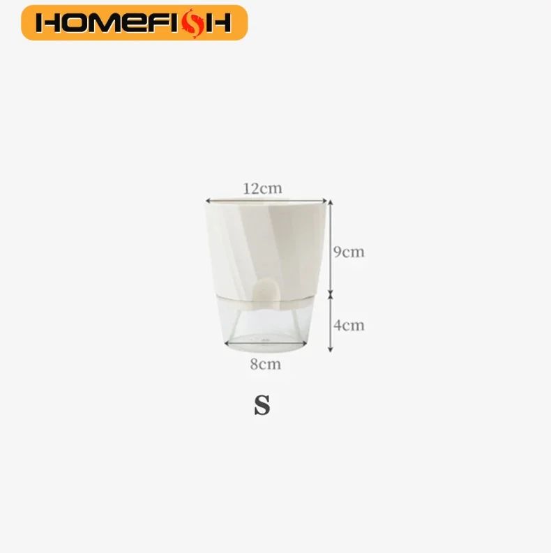 Self Watering Transparent Flower Pot