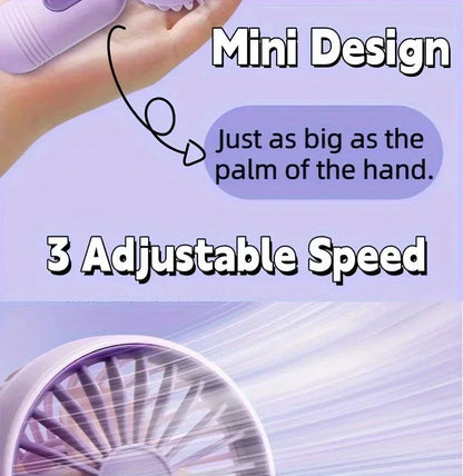 Mini Portable USB Handheld Fan