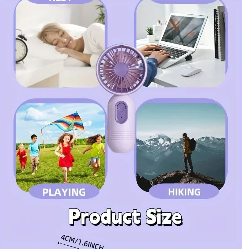 Mini Portable USB Handheld Fan
