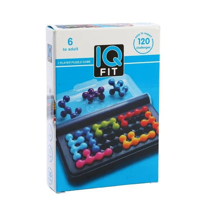 120 Challenges IQ Pyramid Puzzle Board Game for Kids
