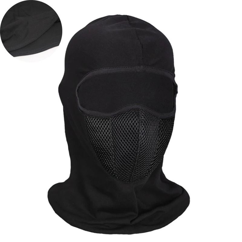 Breathable Full Face Balaclava Mask for Motorcycle Riding and Outdoor Protection