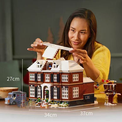 Christmas Gifts Home Alone House Set, Building Blocks Bricks for Boy Kids