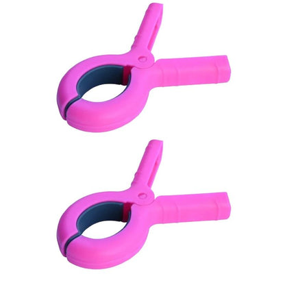 Windproof Beach Towel Clips 2/4 pcs per Pack – Heavy-Duty Plastic Quilt & Clothes Hangers for Drying and Outdoor Use