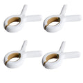 white 4 pcs