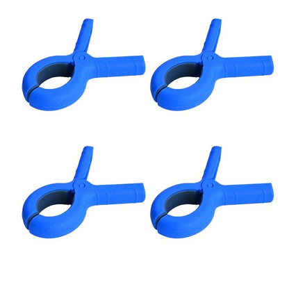 Windproof Beach Towel Clips 2/4 pcs per Pack – Heavy-Duty Plastic Quilt & Clothes Hangers for Drying and Outdoor Use