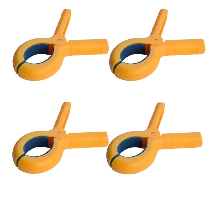 Windproof Beach Towel Clips 2/4 pcs per Pack – Heavy-Duty Plastic Quilt & Clothes Hangers for Drying and Outdoor Use