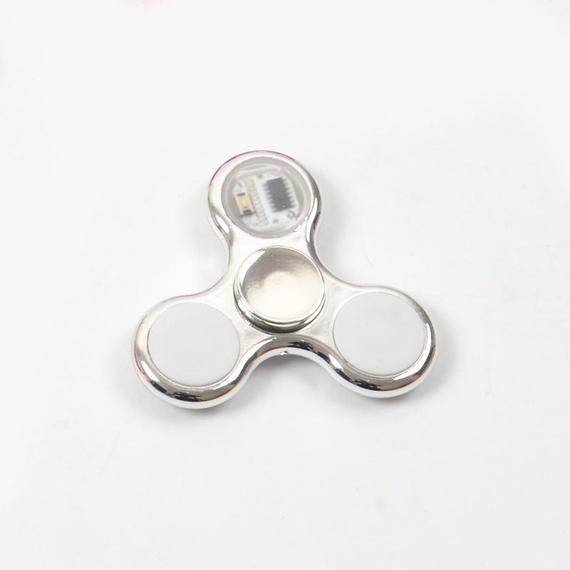 Glow in the Dark Creative LED Light Fidget Spinner, Stress Relief Hand Spinner, Kids Toy for Focus, Luminous Fidget Spin